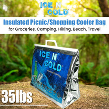 Load image into Gallery viewer, Large Insulated Cooler Bags - 35lb Capacity
